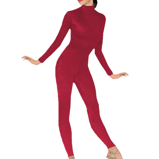Tuta danza Queen Lizette (Wine red)