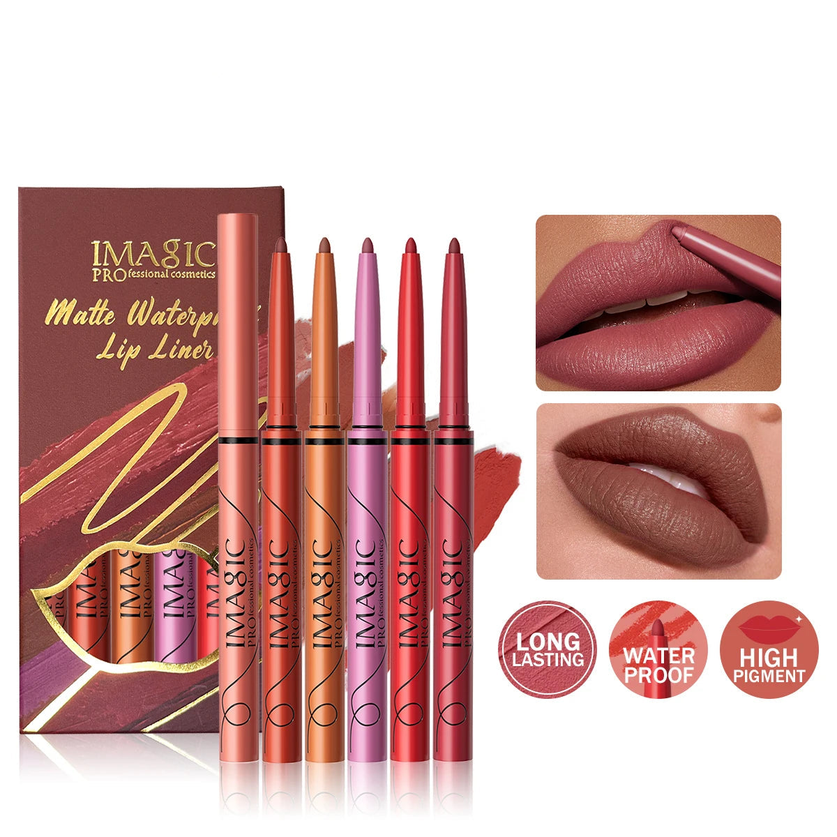 Lip Liner Queen Toulouse (Set 6 colori)