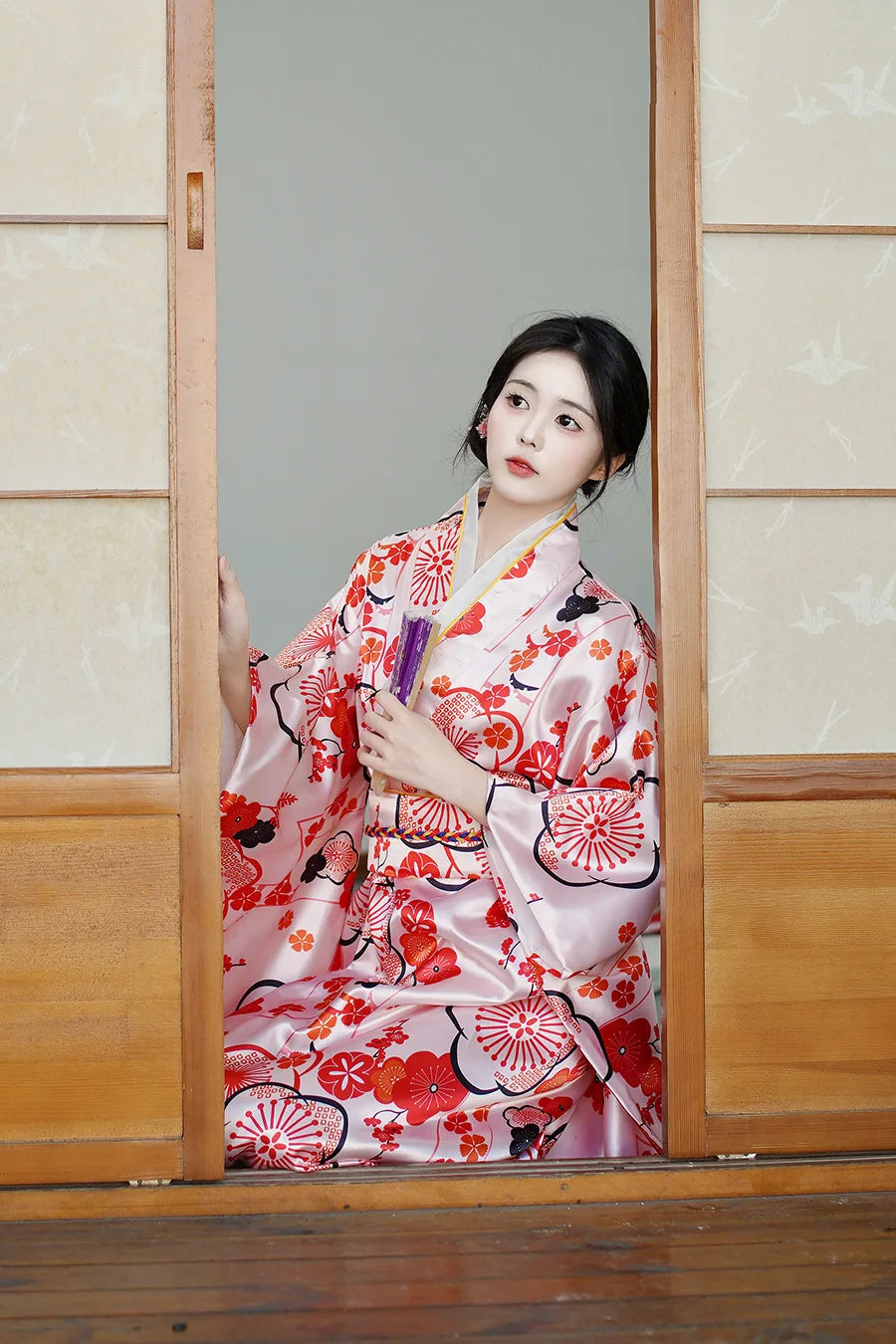 Kimono geisha Queen Kiharu