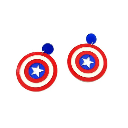 Orecchini a buco Queen America