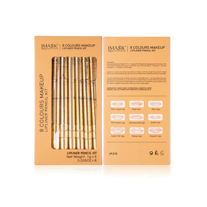 Lip Liner Queen Silk (Set 8 Colori)