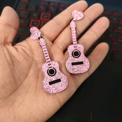 Orecchini a buco Queen Guitar