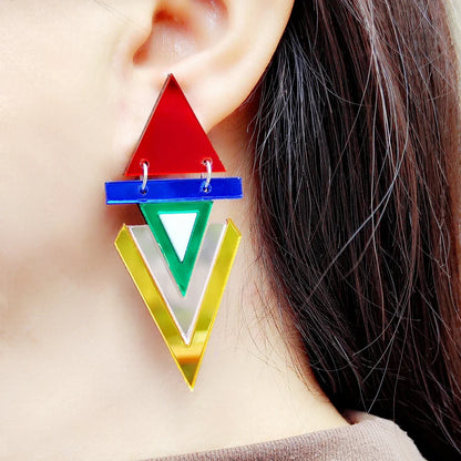 Orecchini a buco Queen Reflex