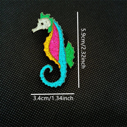 Orecchini a buco Queen Seahorse