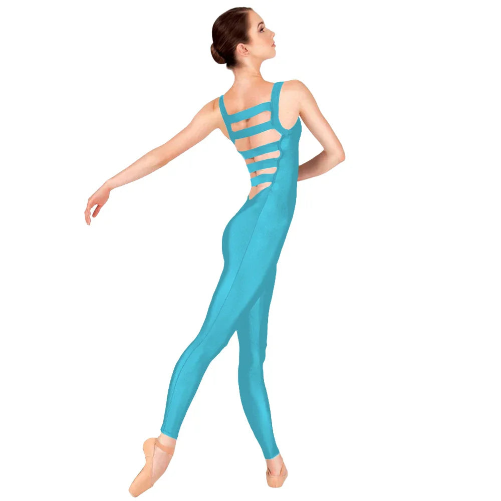 Tuta danza Queen Rita (Sky blue)