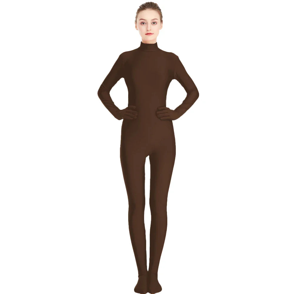 Tuta zentai Queen Rania (Coffee)