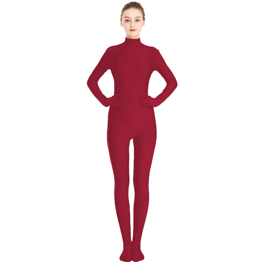 Tuta zentai Queen Rania (Wine red)