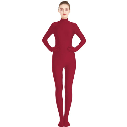 Tuta zentai Queen Rania (Wine red)