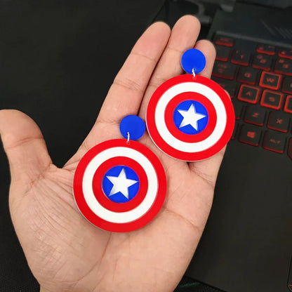 Orecchini a buco Queen America