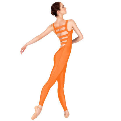 Tuta danza Queen Rita (Orange)