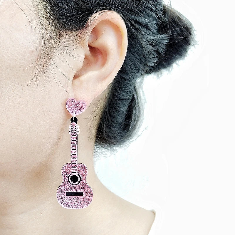 Orecchini a buco Queen Guitar