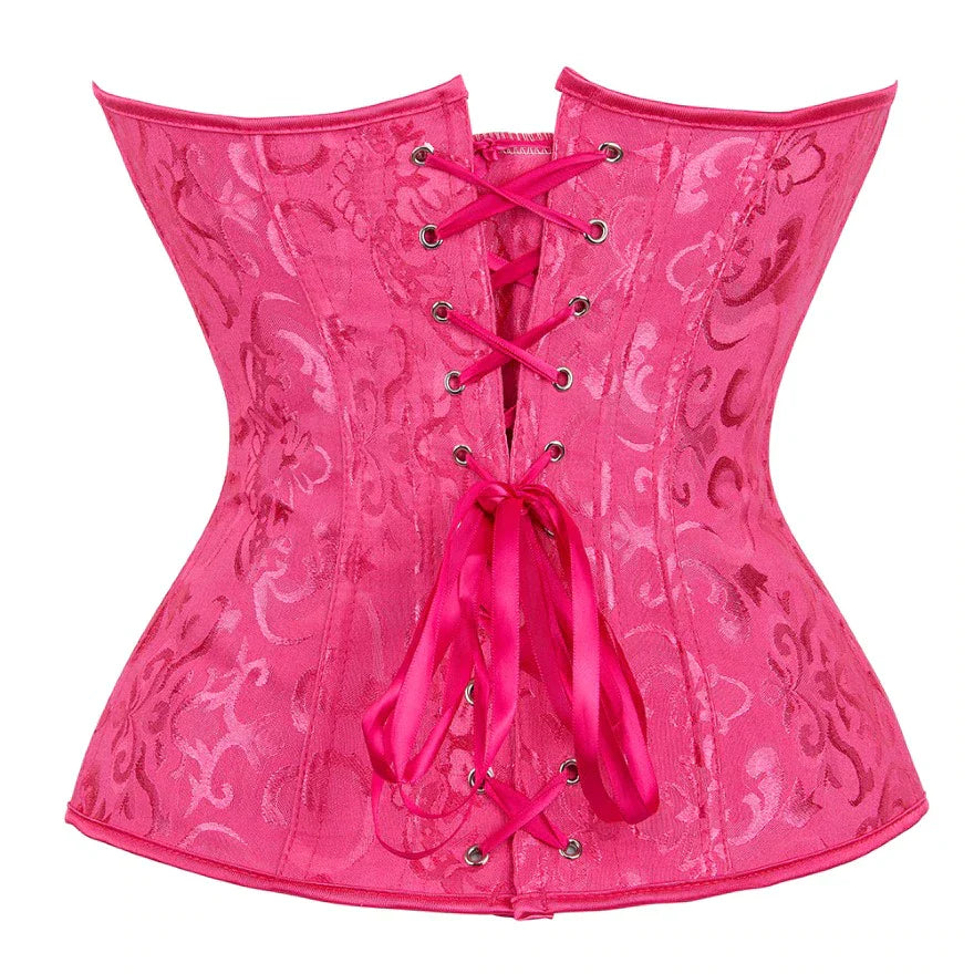 Corsetto Queen Ryanha (Rosa scuro)