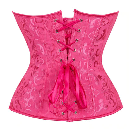 Corsetto Queen Ryanha (Rosa scuro)