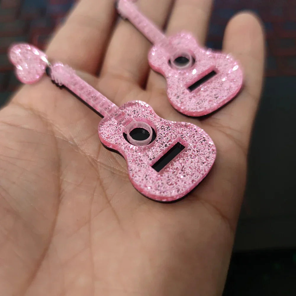 Orecchini a buco Queen Guitar