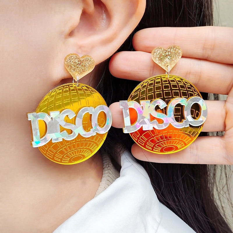 Orecchini a buco Queen Disco