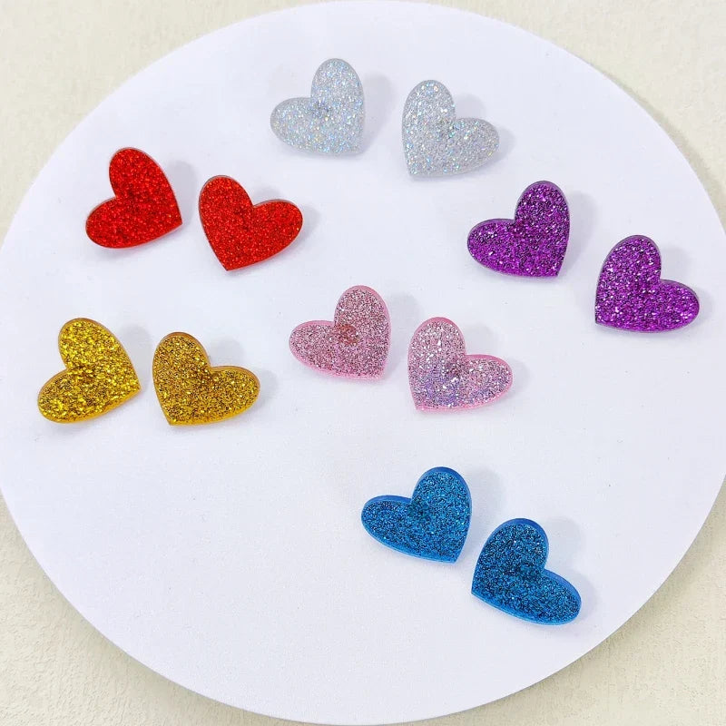 Orecchini a buco Queen Hearts