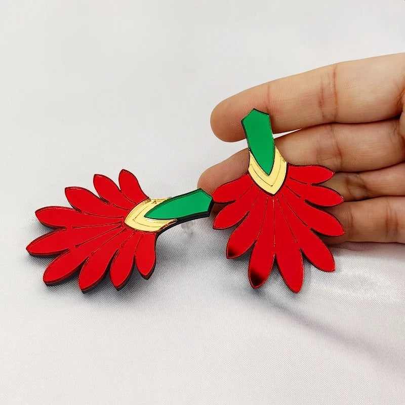 Orecchini a buco Queen Flowers