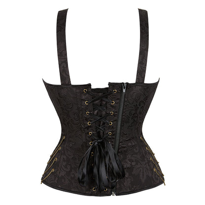 Corsetto Queen Hawren (Nero)