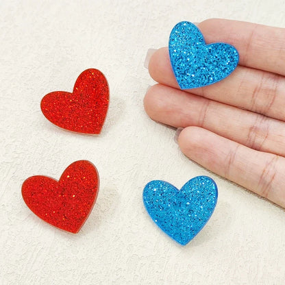 Orecchini a buco Queen Hearts