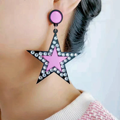 Orecchini a buco Queen Star