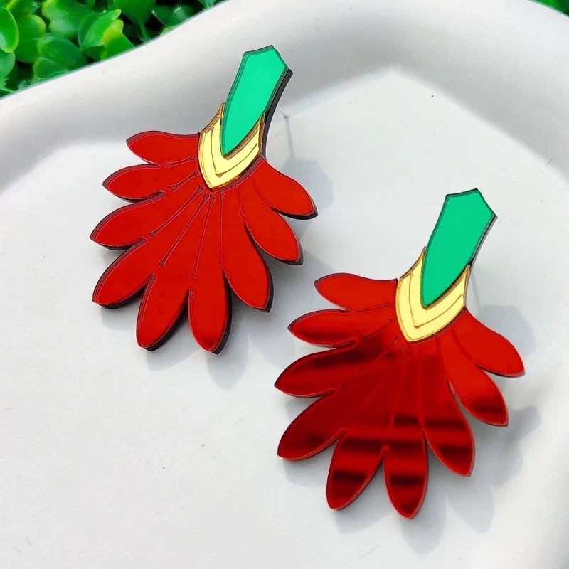Orecchini a buco Queen Flowers