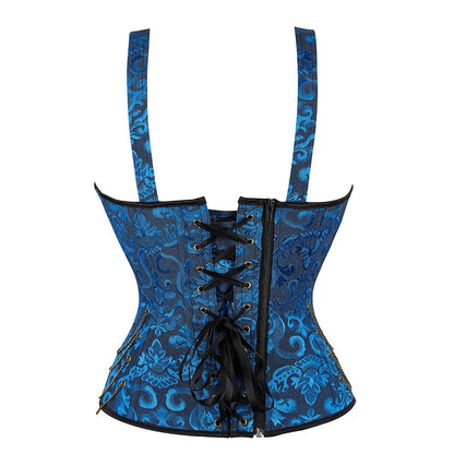 Corsetto Queen Hawren (Blu)