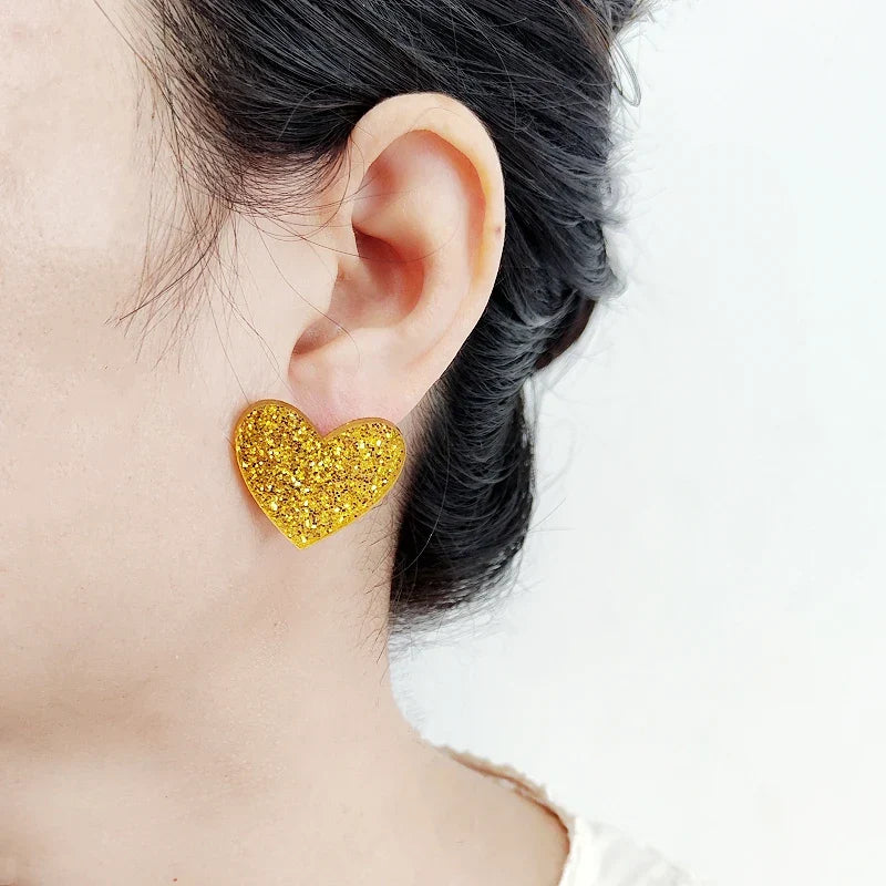 Orecchini a buco Queen Hearts