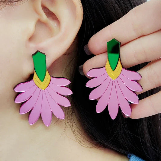 Orecchini a buco Queen Flowers