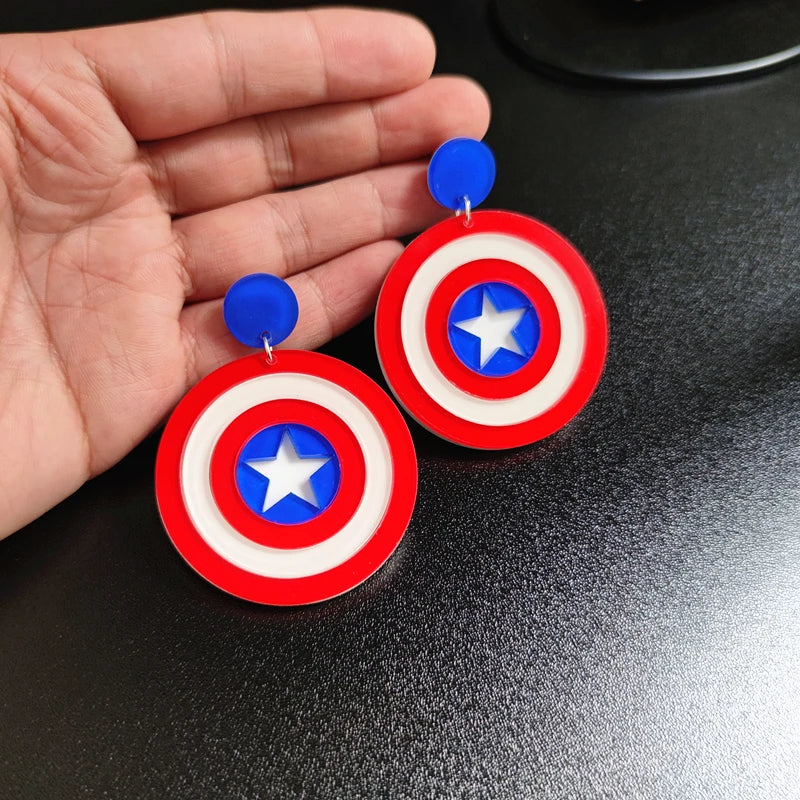 Orecchini a buco Queen America