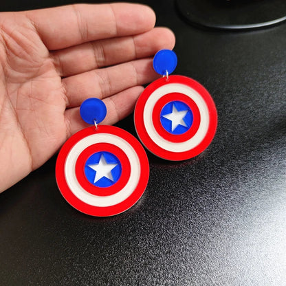 Orecchini a buco Queen America