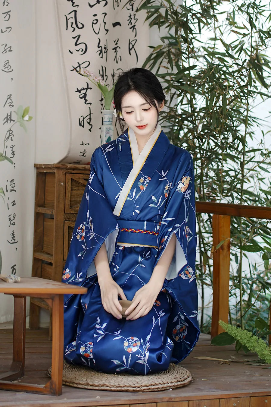 Kimono geisha Queen Mineko