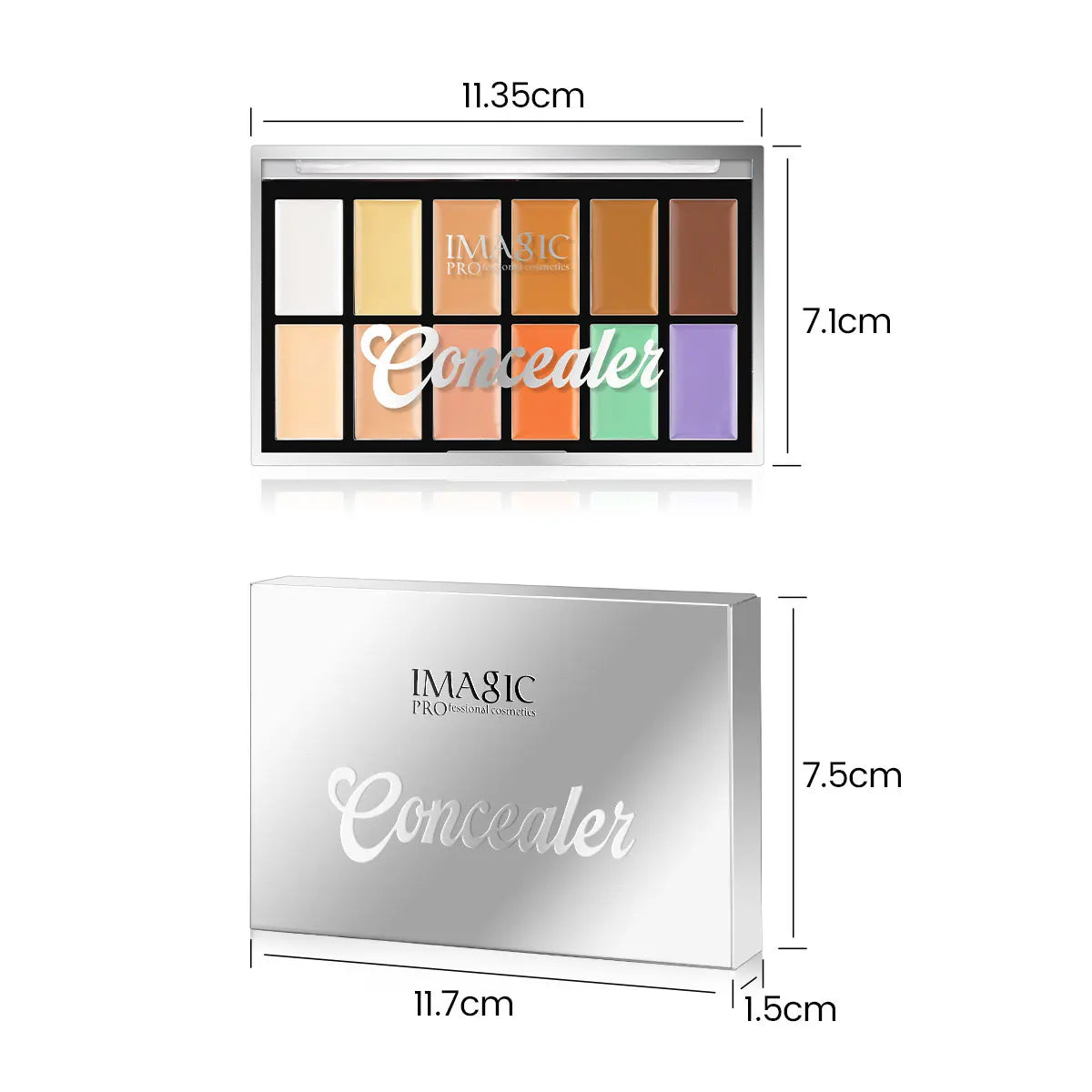 Tavoloza di trucco Queen Rainbow