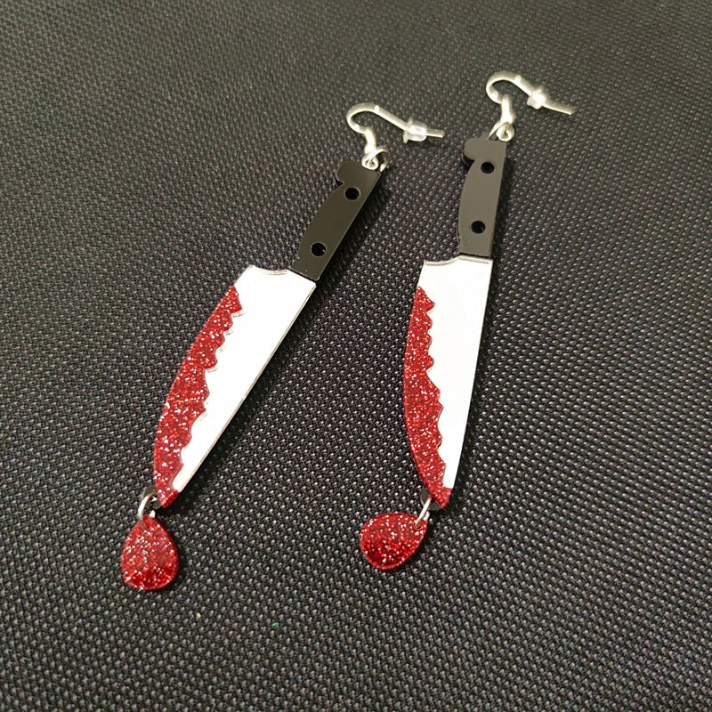 Orecchini a buco Queen Knives