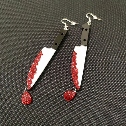 Orecchini a buco Queen Knives