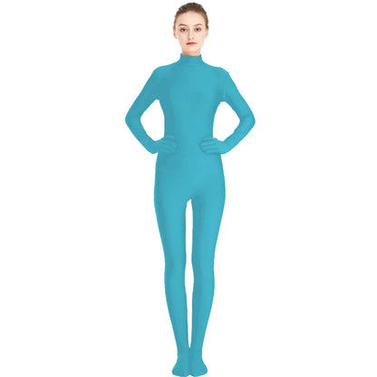 Tuta zentai Queen Rania (Sky blue)