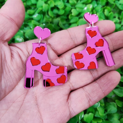 Orecchini a buco Queen Boots