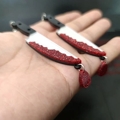 Orecchini a buco Queen Knives