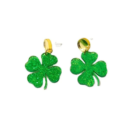 Orecchini a buco Queen Clover