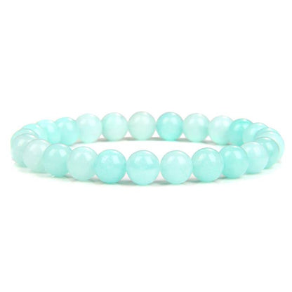 Bracciale Queen Amazzonite (azzurro cielo)