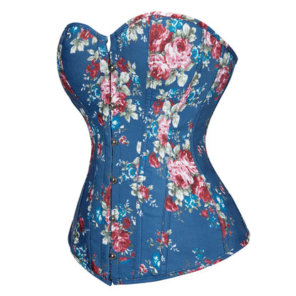 Corsetto Queen Alyssa (Blu)