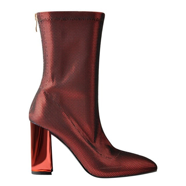 Stivali Queen Leggina (Rosso)