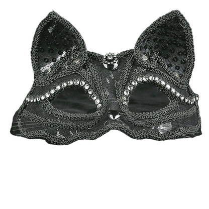 Maschera Queen Kitten (2 colori)