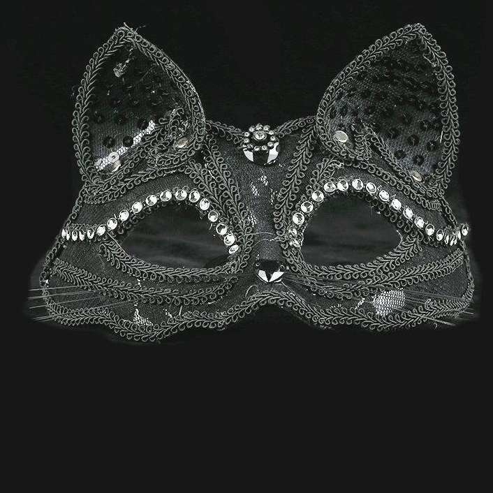 Maschera Queen Kitten (2 colori)
