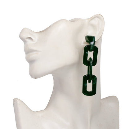 Orecchini a buco Queen Chainthy (3 colori)