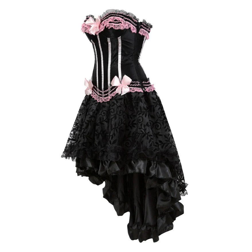 Abito a corsetto Drag Pumba (Rosa)