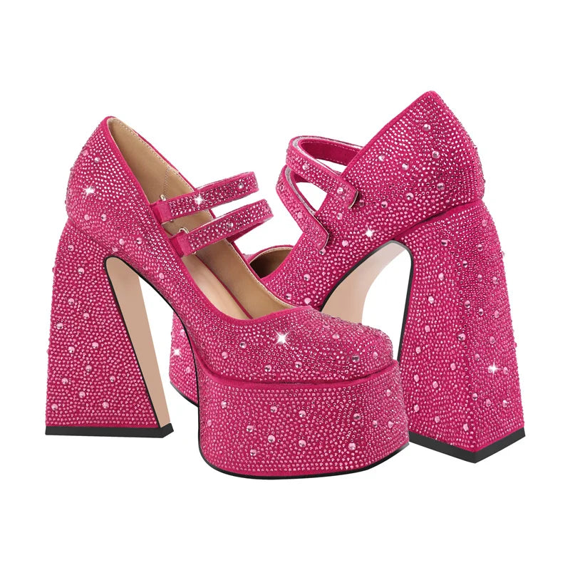 Scarpe Queen Rivars (Fucsia)