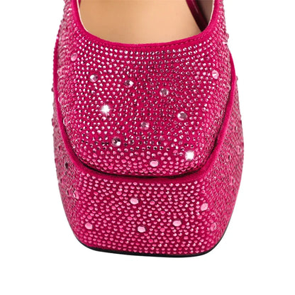 Scarpe Queen Rivars (Fucsia)