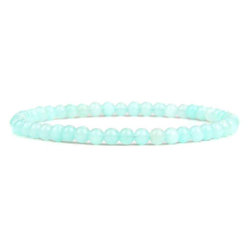 Bracciale Queen Amazzonite (azzurro cielo)