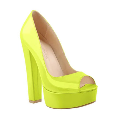 Scarpe Queen Quine (Giallo)