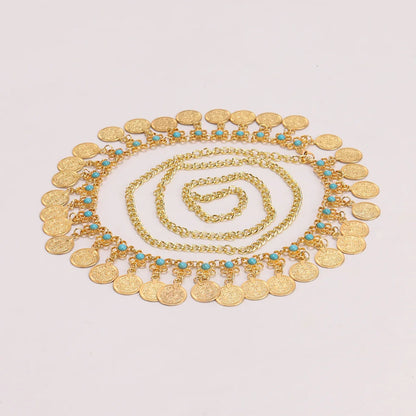 Cintura Queen Coins (Dorato)